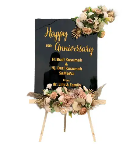 Papan Bunga Akrilik Kemang Manis