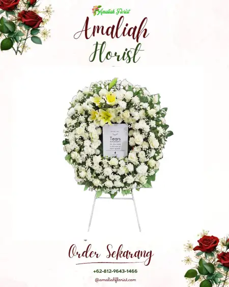 Krans Bunga Duka Kemang Manis